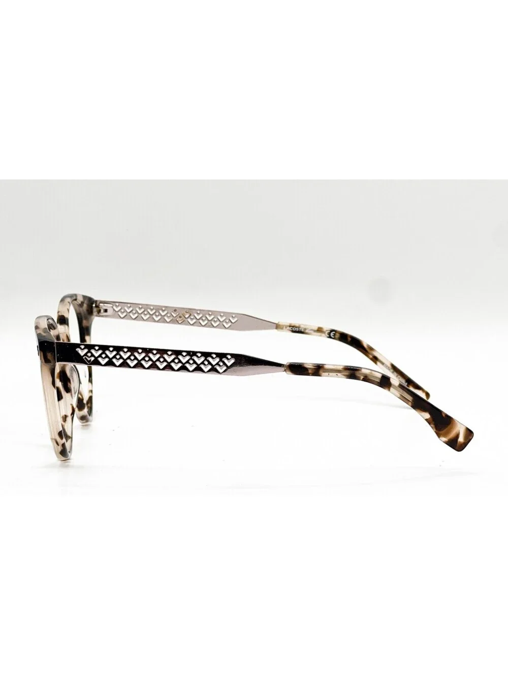 Lacoste L2806 219 Rose Havana Round Authentic Eyeglass Frames 50-20